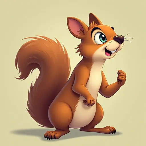 A Squirrel used for avatar