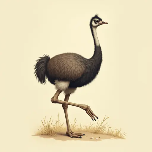 A Emu used for avatar