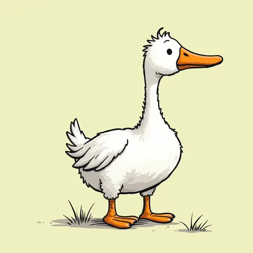 A Goose used for avatar