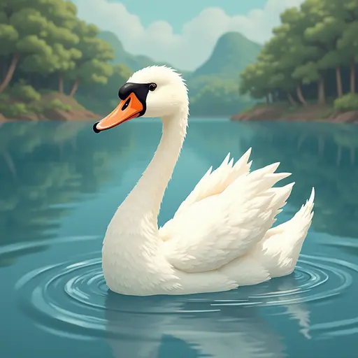 A Swan used for avatar