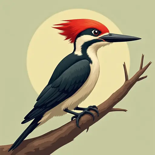 A Woodpecker used for avatar