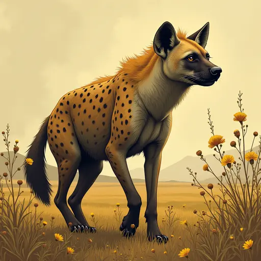 A Hyena used for avatar