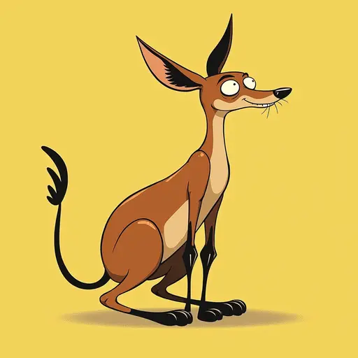 A Wallaby used for avatar