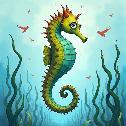 A Seahorse used for avatar