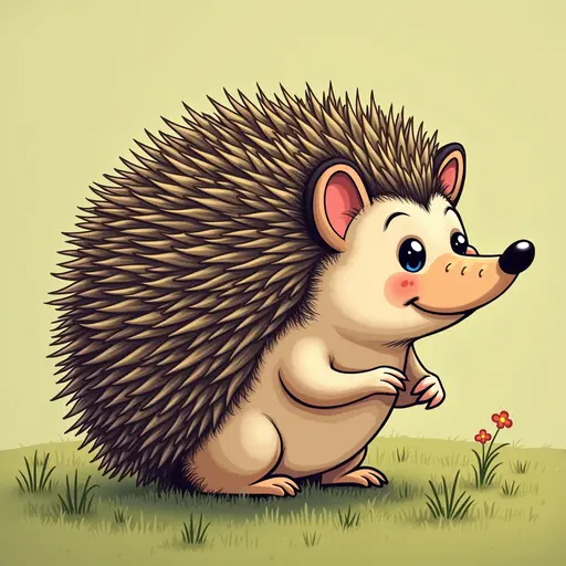 A Hedgehog used for avatar