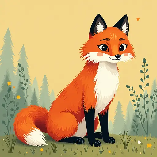 A Fox used for avatar