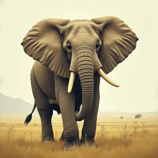 A Elephant used for avatar