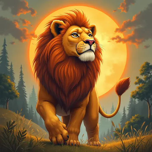 A Lion used for avatar