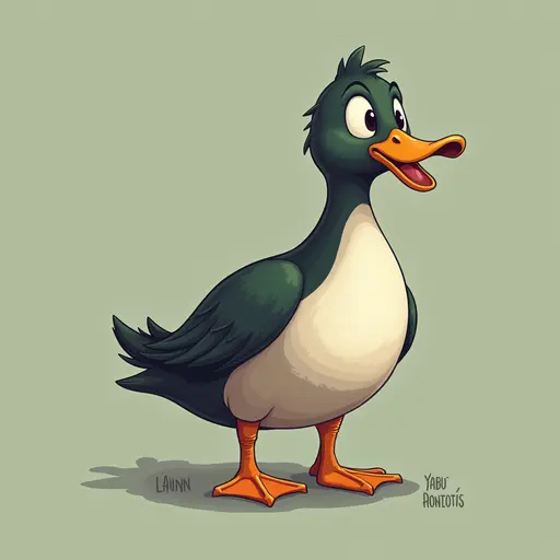 A Duck used for avatar