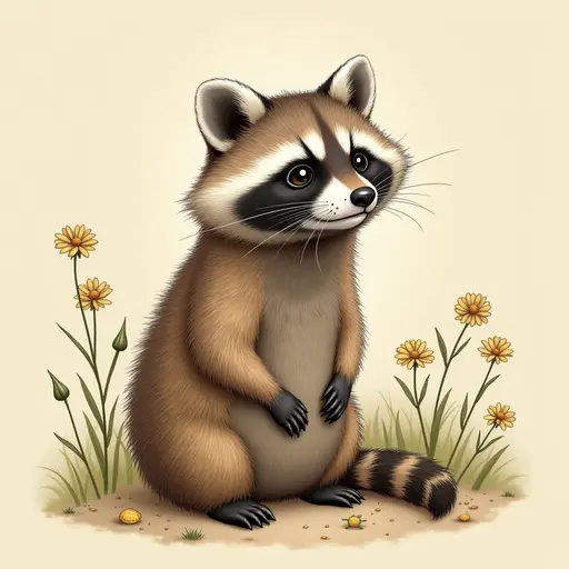 A Raccoon used for avatar