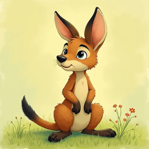 A Wallaby used for avatar