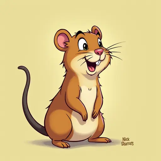 A Gerbil used for avatar