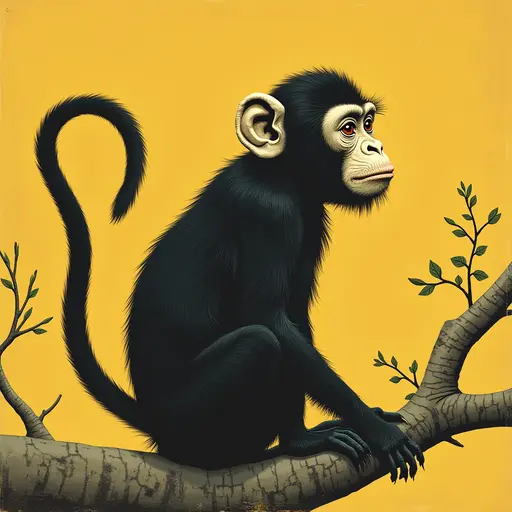 A Macaque used for avatar