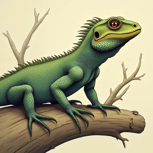 A Lizard used for avatar