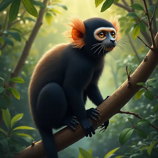 A Tamarin used for avatar