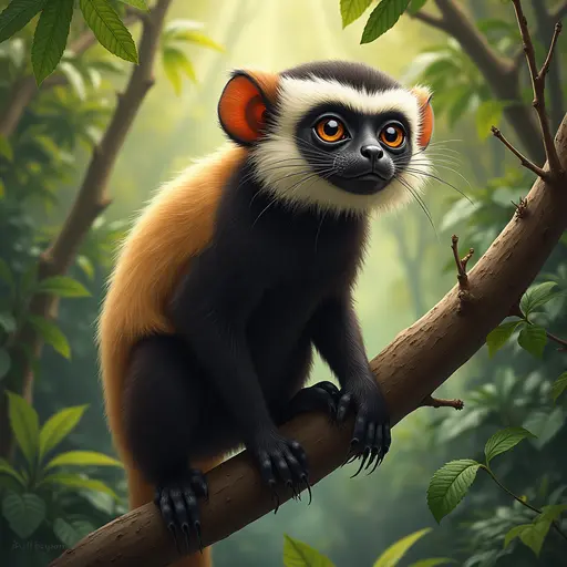 A Tamarin used for avatar