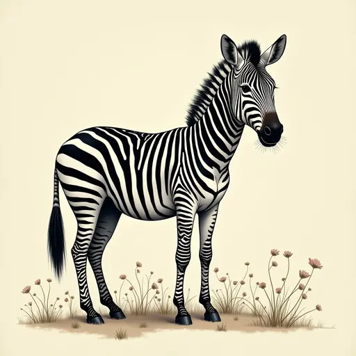 A Zebra used for avatar