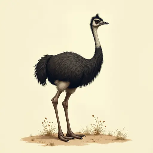 A Emu used for avatar