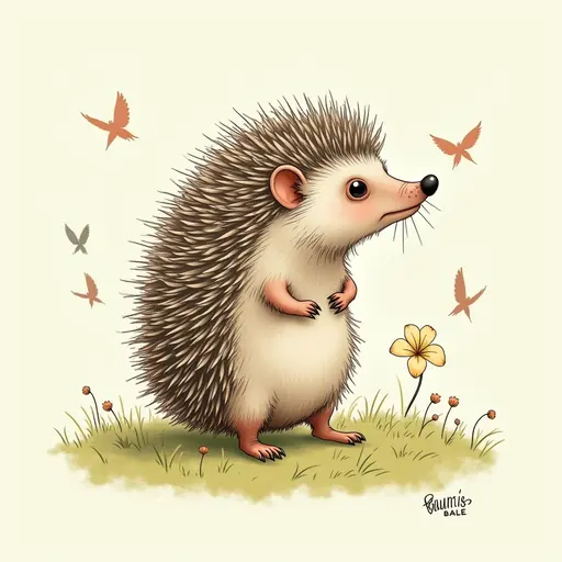 A Hedgehog used for avatar