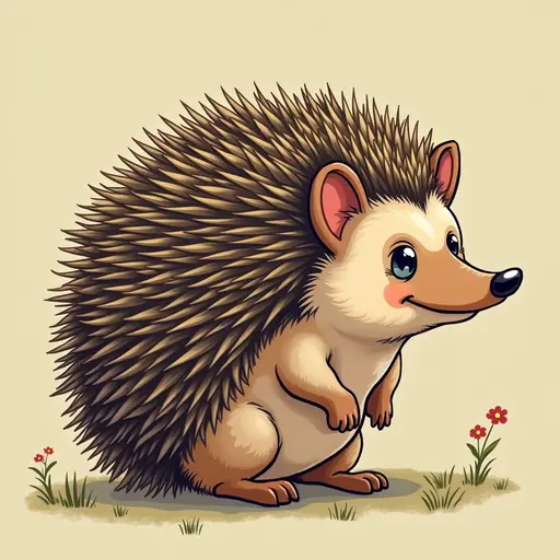 A Hedgehog used for avatar