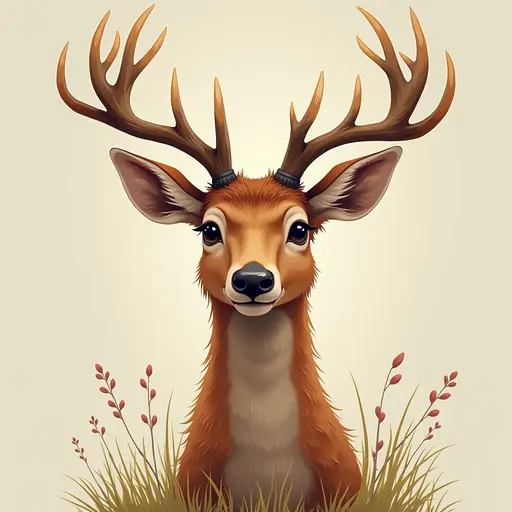 A Deer used for avatar