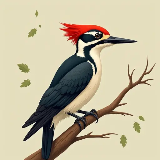 A Woodpecker used for avatar