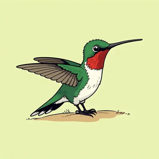 A Hummingbird used for avatar