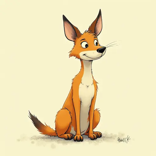 A Dingo used for avatar