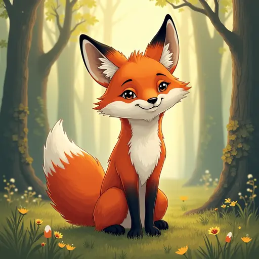 A Fox used for avatar