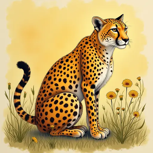 A Cheetah used for avatar