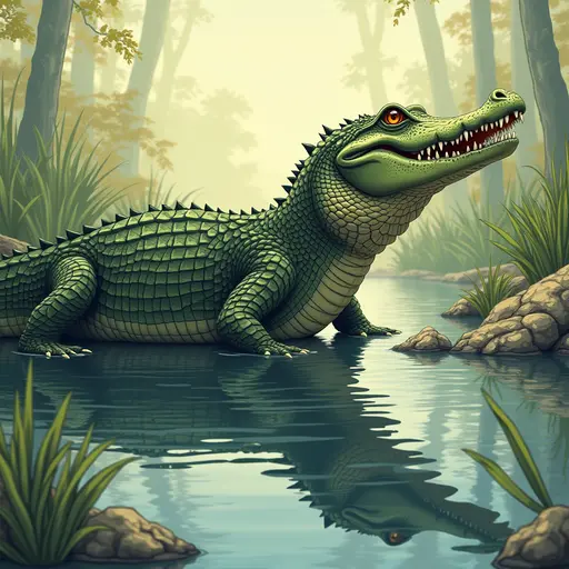 A Alligator used for avatar