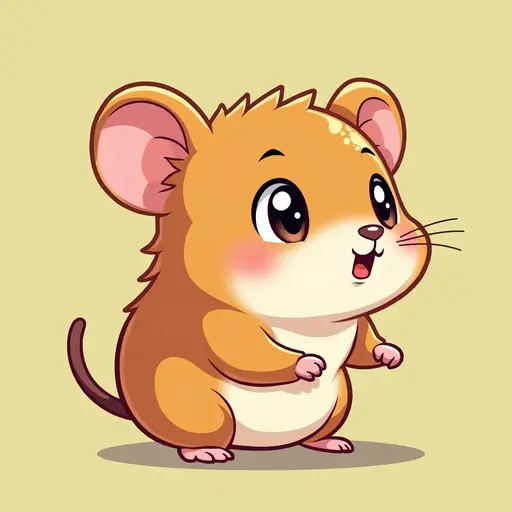 A Hamster used for avatar