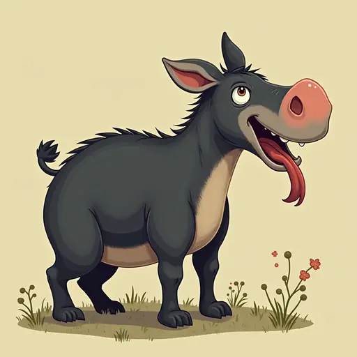 A Tapir used for avatar