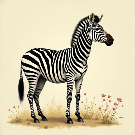 A Zebra used for avatar