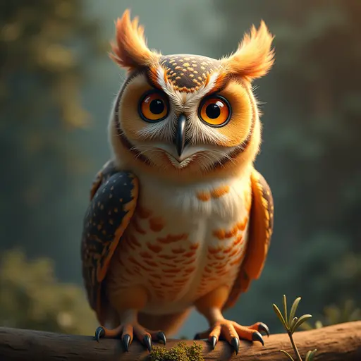 A Mischievous Owl