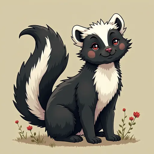 A Skunk used for avatar