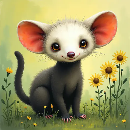 A Opossum used for avatar