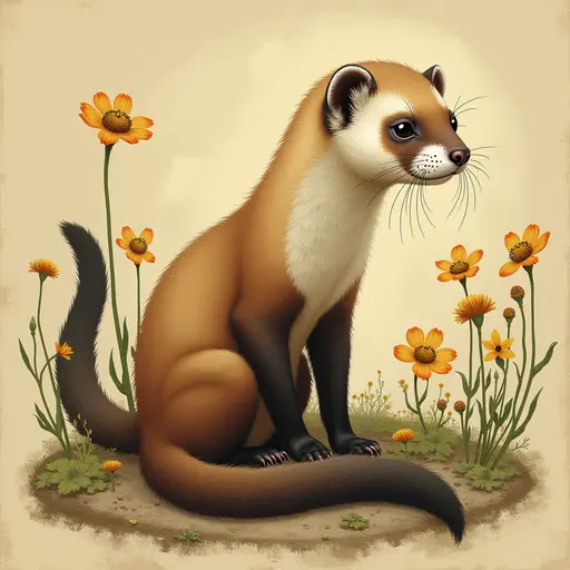 A Ferret used for avatar