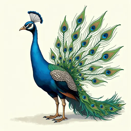 A Peacock used for avatar