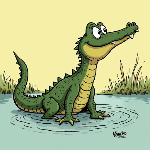 A Alligator used for avatar