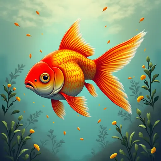 A Goldfish used for avatar