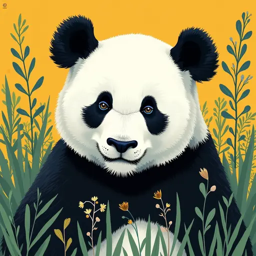 A Panda used for avatar