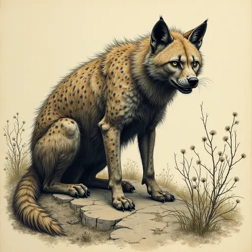 A Hyena used for avatar