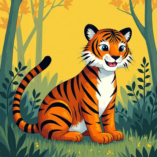 A Tiger used for avatar