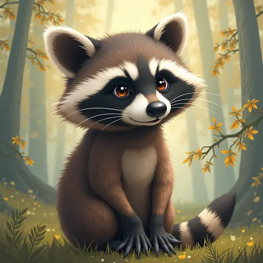 A Raccoon used for avatar