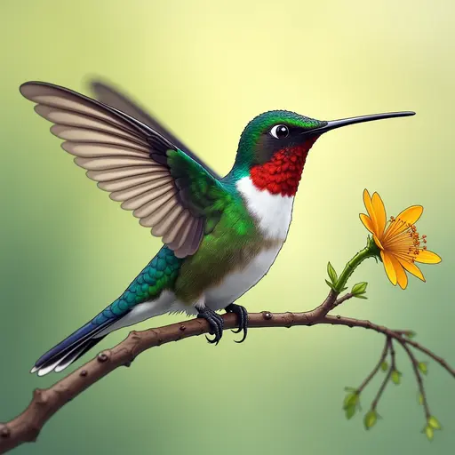 A Hummingbird used for avatar