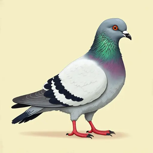 A Pigeon used for avatar