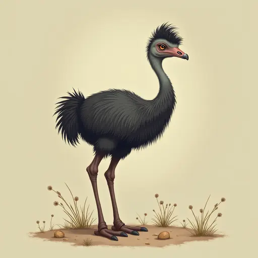 A Emu used for avatar