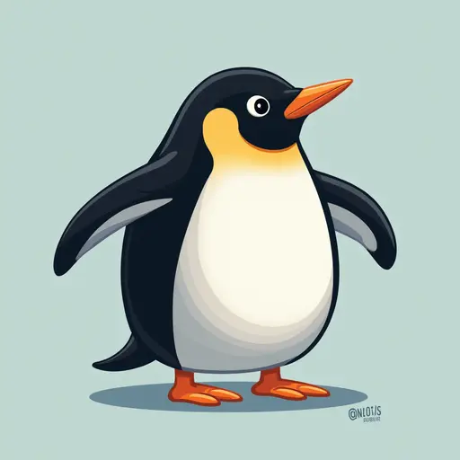 A Penguin used for avatar