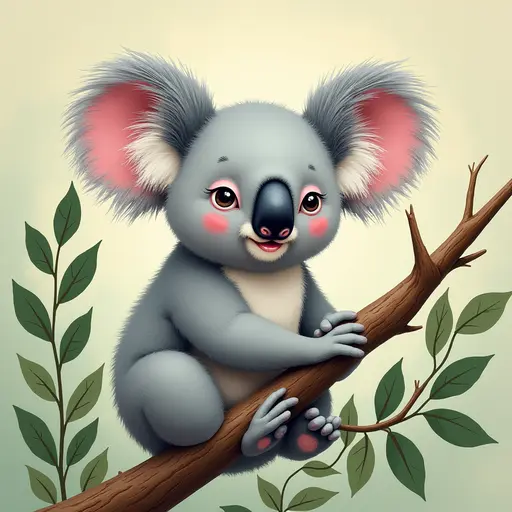 A Koala used for avatar